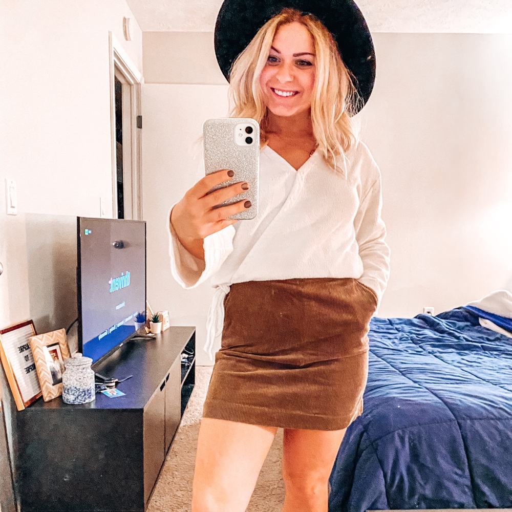 corduroy skirt